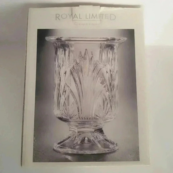 Royal limited Crystal traditional Hurricane candle included - Picture 3 of 4